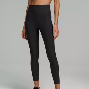 NWT Lululemon Base Pace High Rise Ribbed Legging, Black, 25" Size 4